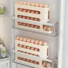 Refrigerator Egg Storage Box Kitchen Egg Box Storage Box Egg Large Capacity N5G7