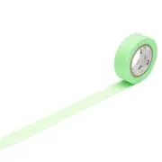 MT Solids Washi Paper Masking Tape: 3/5 in. x 33 ft. (Shocking Green)