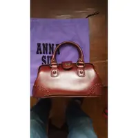 在飛比找蝦皮購物優惠-anna sui 牛皮 醫生包