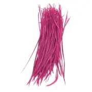 100 Pcs 5-7" Feathers Long Artificial Goose Feather Hat Trimming Rose Red