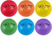 Champion Sports Rhino Skin Basic Dodgeball Set with Mesh Storage Bag Pattern ...
