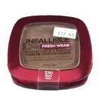 L'oreal Paris Infallible 24H Fresh Wear Foundation Powder "370 Mocha Mocha" Full