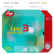 DHS Hurricane 3 NEO 37 Degrees Soft HURRICANE 3 Table Tennis Rubber Hurricane-3