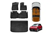 3D Floor Mats Boot Liner Set for Smart #1 2023-Onwards All Weather Heavy Duty Cargo Car Trunk Luggage Tray