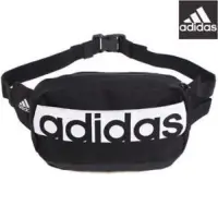 在飛比找蝦皮購物優惠-ADIDAS  3S PER  WAISTBAG 黑白文字腰