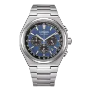 Citizen CA4610-85L Eco-Drive Super Titanium Chronograph Sapphire Blue Dial