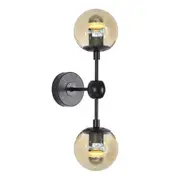 Moet LED 2L Modern Wall Lights Black | Replica Modo Jason Miller