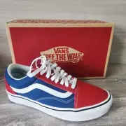 Vans Comfycush Old Skool Chili Pepper True Blue Womens Size 8.5 Mens Size 7 NEW