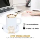 USB Plug In Heater Pad Vacuum Cup Mat Warmer Coaster Placemat for Office Milk