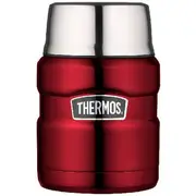 Thermos Vacuum Insulated Food Jar 470mL Red