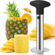 Premium Pineapple Corer and Slicer Tool - Sharp Pineapple Cutter with Serrate...