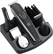 Hair Clippers for Men, Professional Hair Cutting Kits, Stainless Steel Blade Kits, Cordless Hair Finishing Trimmers (Color : C)