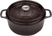Chasseur Gourmet Round French Oven, 6.1 Litre Capacity, Storm Grey
