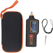 Digital Vibration Meter, Handheld Vibrometer with Long Probe, Measures Acceleration Velocity Displacement 10Hz-10KHz, Industrial Equipment Tester