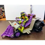 PLAYMATES 忍者龜 4.25吋 多納泰羅 巡邏車 TMNT DONATELLO'S PATROL BUGGY