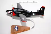 Versatile Lady A-26 Invader Model, 1/49th Scale, Mahogany, Light Bomber