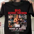NEW Big George Foreman Years Of Boxing 1967 2025 T-Shirt