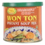 Dragonfly Won Ton Instant Soup Mix 8 Ounce