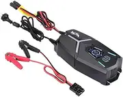 KickAss Flexicharge 32A Smart 12V Battery Charger For Lead Acid, AGM & Lithium Batteries Works with Various Sizes