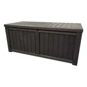 QLD NEW Stratco Magnus Black Outdoor Storage Box