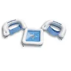 Pool Central 3-Piece Water Sport Floating Game Deck Chairs with Waterproof Cards