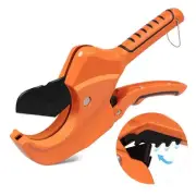 AIRAJ Ratchet PVC Pipe Cutter,Cuts up to 2-1/2"PEX,PVC,PPR and Plastic Hoses,...