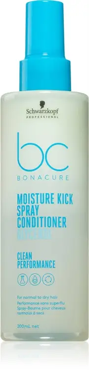 Schwarzkopf BC Moisture Kick Spray Glycerol Conditioner 200ml