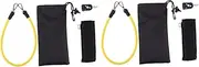 Kisangel 2 Sets Golf Swing Trainer Training Aid Golfs Swing Rope Stretchy Training Equipment