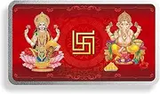 Laxmi Ganesh 20 Gm Silver Bar Coloured (999) Pure Silver