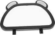 MUELODSIC Car Mirror with Rotation Compact Backseat Mirror Sturdy and Cleanable Car Accessories for Safety Minimalist Design