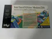 Intel SatisFAXtion Modem/200 Advanced internal 9600 fax/2400 modem