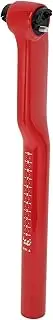 X AUTOHAUX Universal Bike Seat Posts Bike Saddle Post Seat Tube 31.6x350mm 25 Degree Offset Carbon Fiber Red 1 Pc