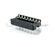 10PCS 16pin DIP IC Socket Adaptor Solder Type Socket Pitch Dual Wipe Contact