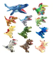 Plush Dino Hand Puppet Stuffed Toys Dinosaur Puppet Show Plush Toy Soft Doll