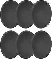sourcing map 6Pcs Speaker Dust Cap 90mm/3.5" Outer Diameter Dome Paper Cap Subwoofer Coil Cover Caps for Speaker Decoration Accessory Repair