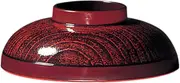 Marukei B16C TMR Suction Bowl Lid/Bell Shaped Suction Bowl, Lid Diameter 4.5 x Height 1.5 inches (114 x 39 mm), Japanese Style, Crack-Resistant, Dishwasher Safe, Stackable, Made in Japan