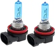 2pcs 12V H9 65W 6000K Universal White Light Super Bright Car Xenon Halogen Lamp Auto Front Headlight Fog Bulb