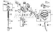 Carburetor For Kymco Mongoose ATV KXR250