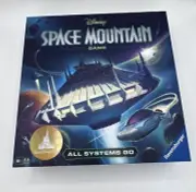 NEW/SEALED Disney Space Mountain - All Systems Go Board Game
