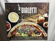 New Bialetti Pizza Stone Heavy Duty Serving Rack 14.75 in / 37.7 cm