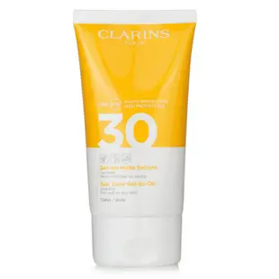 Clarins 身體防曬啫喱 SPF 30 - 可用於微濕的肌膚 150ml/5.2oz