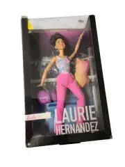 Barbie Signature Laurie Hernandez Doll Olympics USA Gymnastics Made to Move NEW