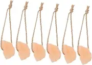 GANAZONO Horse Accessory 6pcs Salt Lick Blocks Natural Mineral Block for Horses Cattle Deer Rabbits Boredom Relief Toys