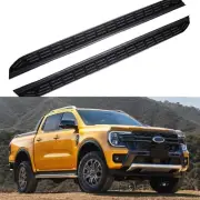 2Pcs Fits for Ford Ranger 2023 2024 Side Step Running Board Nerf Bar
