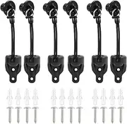 Sunshade Shade Hardware Bungee kit and End Cap Coolaroo Replacement Part for Coolaroo Outdoor Roller Shade Rollershade Part coolaroo Shades Replacement Parts (Black, Bungee Kit+End Cap 3 Set)