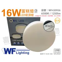 在飛比找PChome24h購物優惠-舞光 LED 16W 6500K 白光 全電壓 時尚白 蛋糕