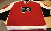 Authentic Vintage MITCHELL & NESS NHL Philadelphia FLYERS Hockey Jersey men’s 56