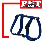 Rogz Blue Utility H-Harness-Fanbelt-Large