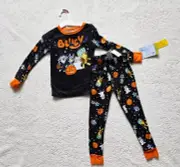 NWT Kid's girl/ boy Bluey Halloween 2pc Pajama Set, flame resistant, size 4 & 10