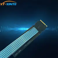 在飛比找蝦皮購物優惠-Xt-xinte M.2 Key NVMe SSD 延長線支